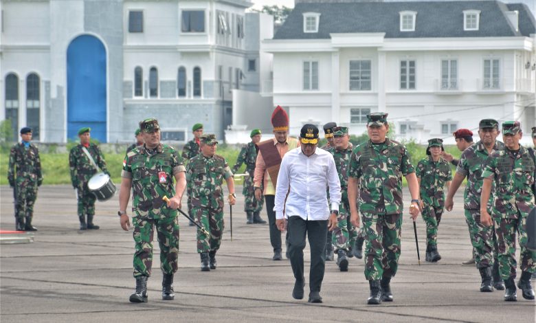 Gubsu Sambut Panglima TNI